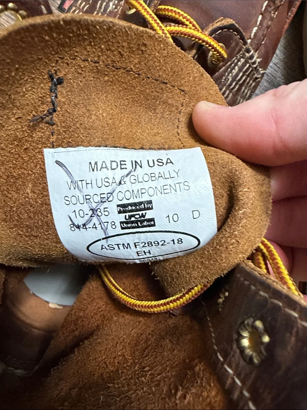 Thorogood Moc Toe Boots 10D